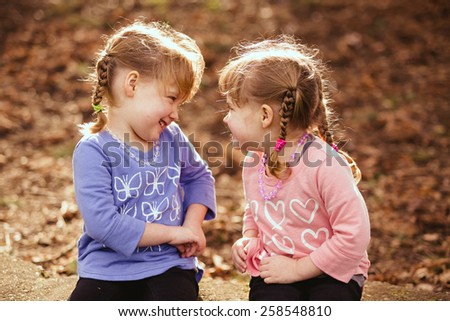 Having fun with identical twins 1