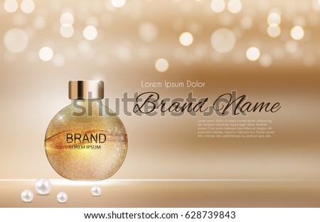 Shower Gel Bottle Template for Ads or Magazine Background. 3D Realistic Vector Iillustration. EPS10 Shower Gel Bottle Template for Ads or Magazine Background. 3D Realistic Vector Iillustration. EPS10