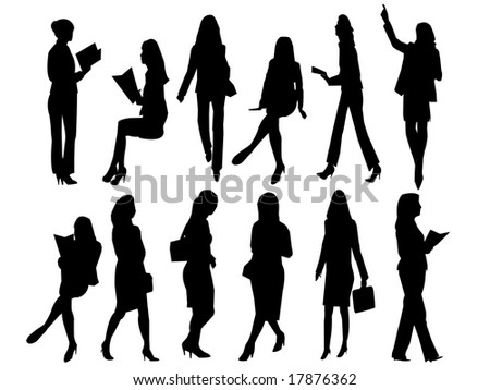 Businesswoman silhouette Stock Photos, Images, & Pictures | Shutterstock