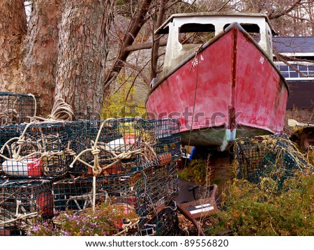 boat old yard dock dry junk shutterstock