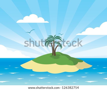 Cartoon Island Stock Photos, Images, & Pictures | Shutterstock