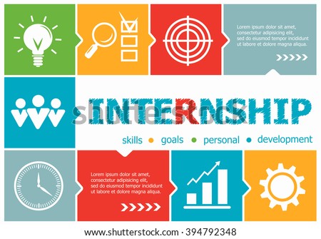 internship concepts management banner consulting illustration business career vector mentoring printed materials web shutterstock