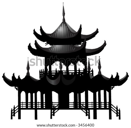 Temple silhouette Stock Photos, Images, & Pictures | Shutterstock