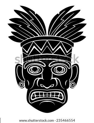 vector tiki mask tattoo pictures to pin on pinterest vector tiki mask tattoo pictures to pin on pinterest