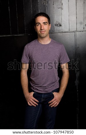 stock-photo-a-handsome-young-man-leaning