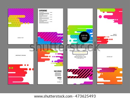Abstract Background with Liquid Bubbles Shapes, Brochure Template Layout for Annual Report or Business Design. A4 Booklet. Circle Structures. Vector Illustration. Abstract Background with Liquid Bubbles Shapes, Brochure Template Layout for Annual Report or Business Design. A4 Booklet. Circle Structures. Vector Illustration.