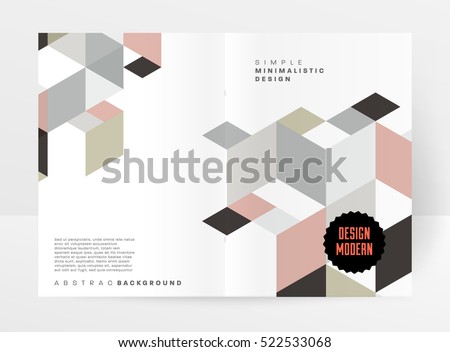 Geometric background Template for covers, flyers, banners, posters and placards, may be used for presentations and books, EPS10 vector illustration Geometric background Template for covers, flyers, banners, posters and placards, may be used for presentations and books, EPS10 vector illustration