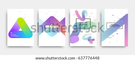 Placards with abstract liquid bubbles shapes, 80s memphis geometric style flat and 3d design elements. Retro art for covers, banners, flyers and posters. Esp10 vector illustration. Placards with abstract liquid bubbles shapes, 80s memphis geometric style flat and 3d design elements. Retro art for covers, banners, flyers and posters. Esp10 vector illustration.