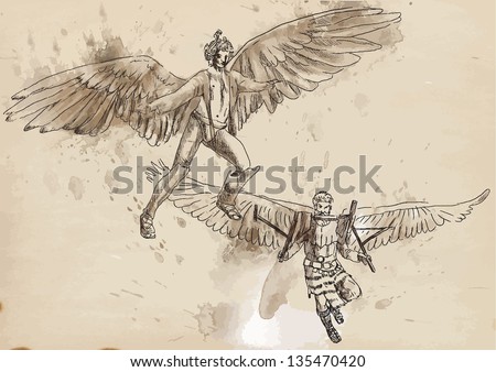an analysis of the myth of daedalus and icarus Daedalus and icarus from bulfinch's mythology: the age of fable the labyrinth from which theseus escaped by means of the clew of ariadne, was built by daedalus, a most skilful artificer. an analysis of the myth of daedalus and icarus Daedalus and icarus from bulfinch's mythology: the age of fable the labyrinth from which theseus escaped by means of the clew of ariadne, was built by daedalus, a most skilful artificer.