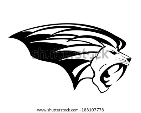 Lion Head - stock vector