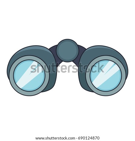 Military Telescopic Binoculars On White Background Stock Photo 99302897