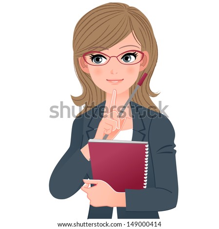 Woman Teacher Cartoon Stock Photos, Images, & Pictures 