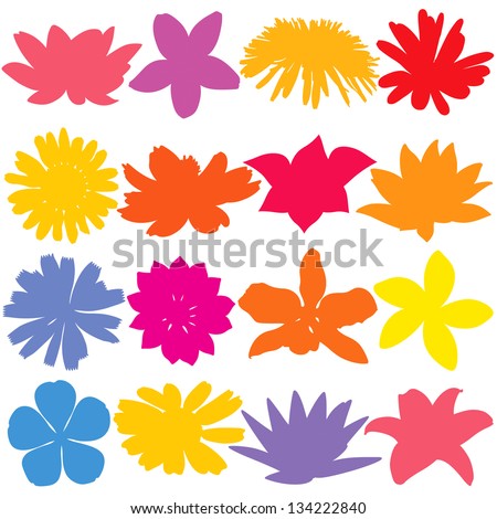 Flower Silhouette Stock Photos, Images, & Pictures | Shutterstock