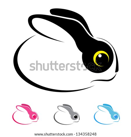 Bunny silhouette Stock Photos, Images, & Pictures | Shutterstock