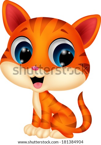 Cute Kitten Stock Vectors & Vector Clip Art | Shutterstock