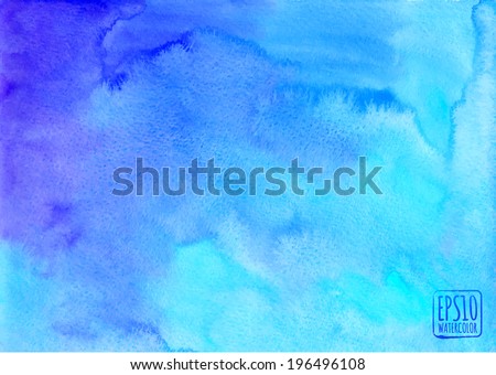 Blue watercolor Stock Photos, Images, & Pictures | Shutterstock
