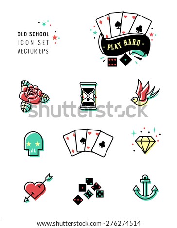 Rockabilly Symbole Rockabilly Symbole