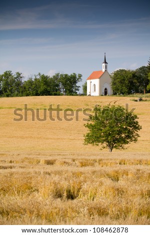 Country church Stock Photos, Illustrations, and Vector Art