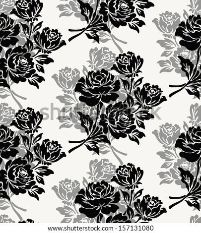  - stock-vector-vintage-floral-seamless-pattern-with-hand-drawn-roses-157131080