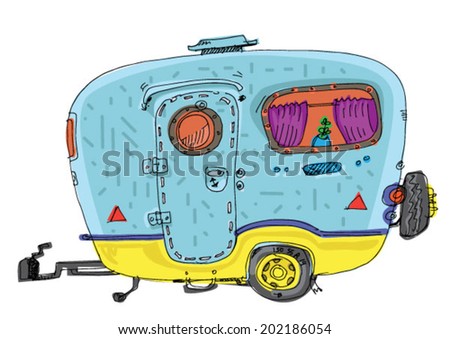 Cartoon Caravan Stock Photos, Images, & Pictures | Shutterstock