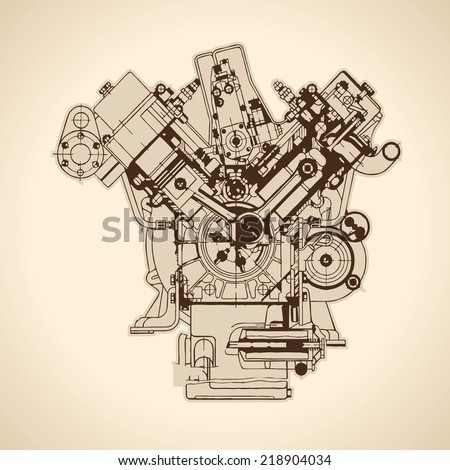 Internal Combustion Engine Stock Photos, Images, & Pictures | Shutterstock