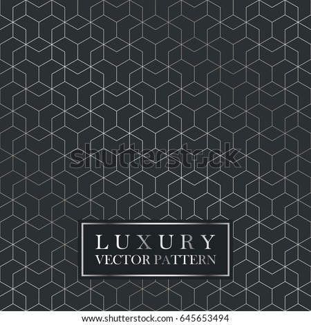 Luxury seamless geometric pattern - grid gradient texture. Dark vector background. Luxury seamless geometric pattern - grid gradient texture. Dark vector background.