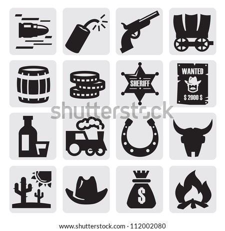 wild west symbols wild west symbols