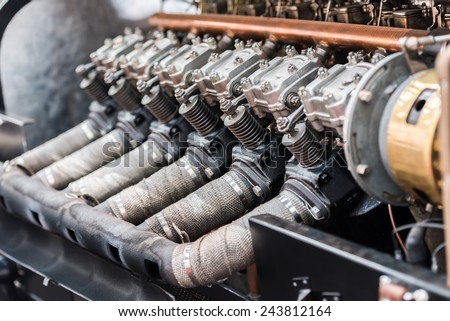 Internal Combustion Car Engine Design