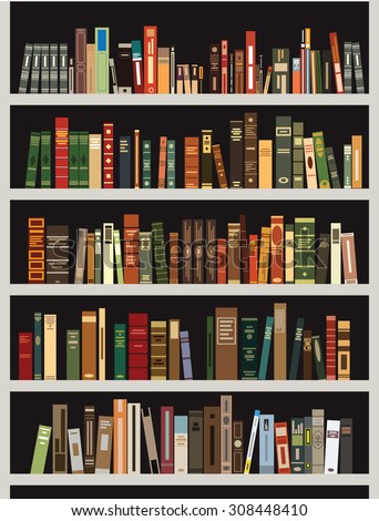 Bookshelf Stock Images, Royalty-Free Images & Vectors | Shutterstock