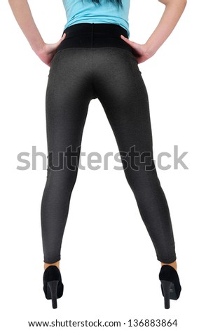 Sexy Girl Shows Her Ass Thongs Stock Photo 507244792 Shutterstock