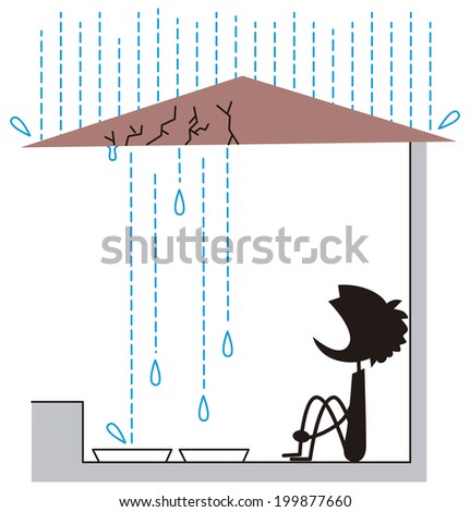 Leaking Roof Stock Photos, Images, & Pictures | Shutterstock