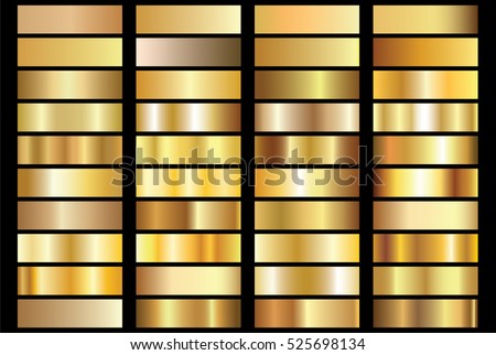 Gold gradient texture background vector icon set. Seamless pattern realistic gold metallic gradient illustration. Golden design texture background. Mesh vector design for frame, ribbon, coin, abstract Gold gradient texture background vector icon set. Seamless pattern realistic gold metallic gradient illustration. Golden design texture background. Mesh vector design for frame, ribbon, coin, abstract