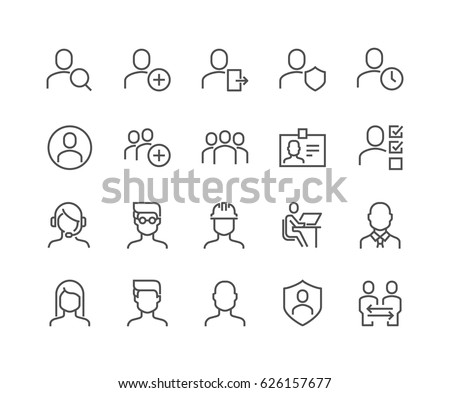 Simple Set of Users Related Vector Line Icons.
Contains such Icons as Male, Female, Profile, Personal Quality and more.
Editable Stroke. 48x48 Pixel Perfect. Simple Set of Users Related Vector Line Icons.
Contains such Icons as Male, Female, Profile, Personal Quality and more.
Editable Stroke. 48x48 Pixel Perfect.