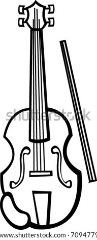 Stock Images similar to ID 56166256 - violin cartoon