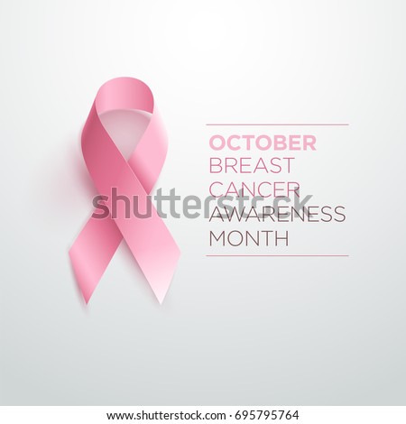 Breast Cancer Awareness Ribbon. Vector design and illustration. Breast Cancer Awareness Ribbon. Vector design and illustration.