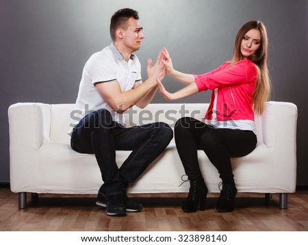 stock photo conflicted couple relationship problem boyfriend trying convince stock photo conflicted couple relationship problem boyfriend trying convince