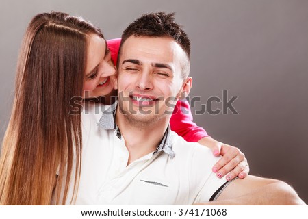 http://thumb1.shutterstock.com/display_pic_with_logo/175351/374171068/stock-photo-woman-kissing-man-in-cheek-wife-and-husband-flirting-happy-joyful-couple-good-relationship-374171068.jpg