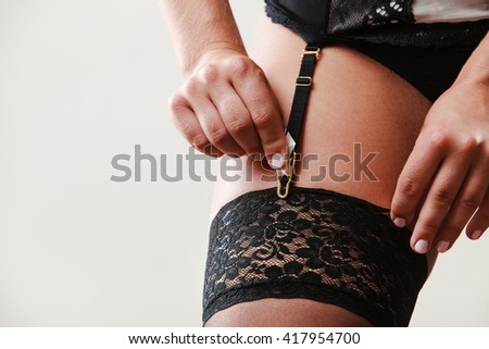 Sexy Women Wearing Garter Belts 32