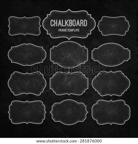 Chalkboard Frame Stock Photos, Images, & Pictures | Shutterstock