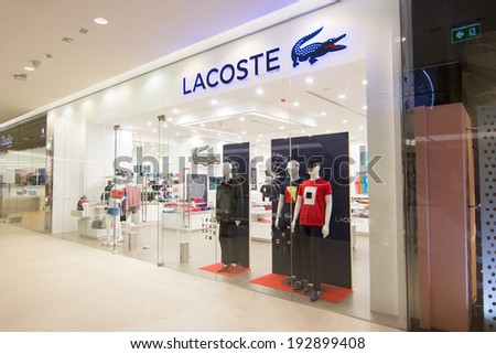 Synergy Installs New York - New York, NY, United States. Lacoste Clothing Store