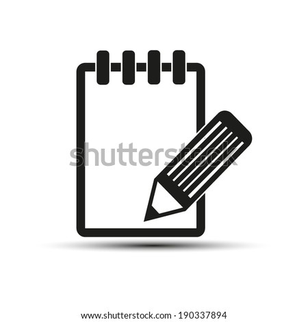 Notepad Icon Stock Photos, Images, & Pictures | Shutterstock