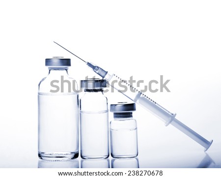 Open glass vials steroids