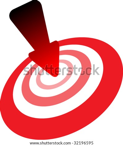 target zone - stock vector