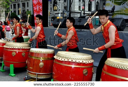 chinese new year drum beat