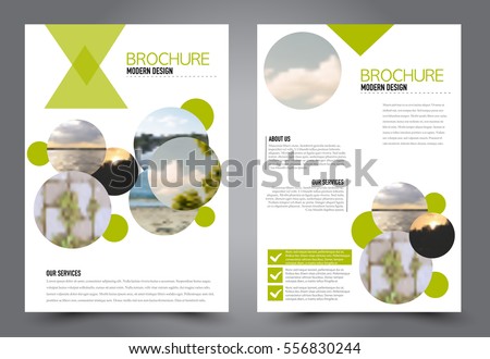 Abstract flyer design background. Brochure template. Annual report cover. Magazine, business mockup set, education, presentation slide. Vector illustration a4 size. Green color Abstract flyer design background. Brochure template. Annual report cover. Magazine, business mockup set, education, presentation slide. Vector illustration a4 size. Green color