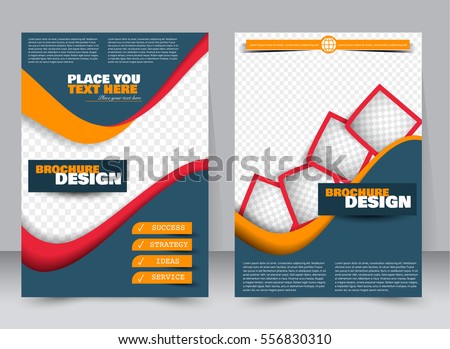 Abstract flyer design background. Brochure template. Annual report cover.For magazine, business mockup set, education, presentation. Vector illustration a4 size. Blue, red, and yellow color Abstract flyer design background. Brochure template. Annual report cover.For magazine, business mockup set, education, presentation. Vector illustration a4 size. Blue, red, and yellow color