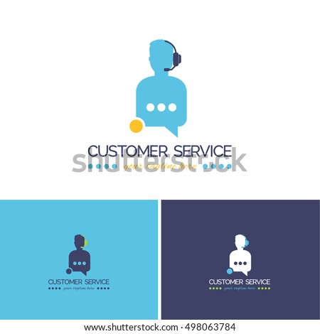 Customer Service Vector Icons, Logos, Sign, Symbol Template Customer Service Vector Icons, Logos, Sign, Symbol Template