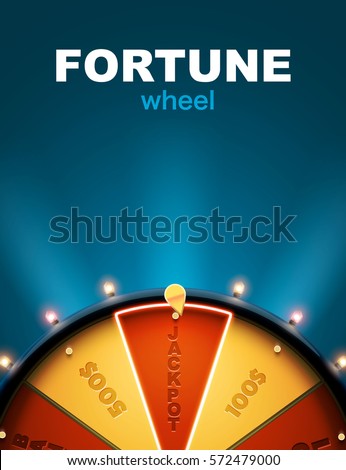 wheel of fortune 3d object isolated on blue background place for text wheel of fortune 3d object isolated on blue background place for text