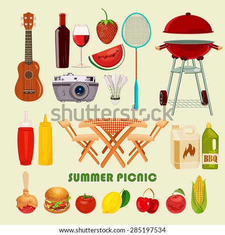 Picnic Items Stock Photos, Images, & Pictures | Shutterstock