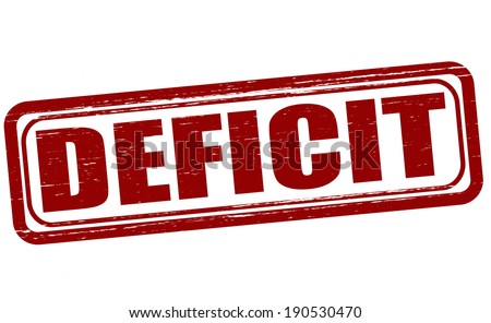 deficit vector illustration word illustrations stamp inside clipart clip shutterstock